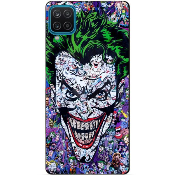 

Силиконовый бампер чехол Candy для Samsung A12 с рисунком Джокер