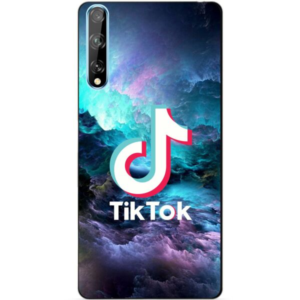 

Силиконовый чехол бампер Candy для Huawei P Smart S с рисунком Tik Tok
