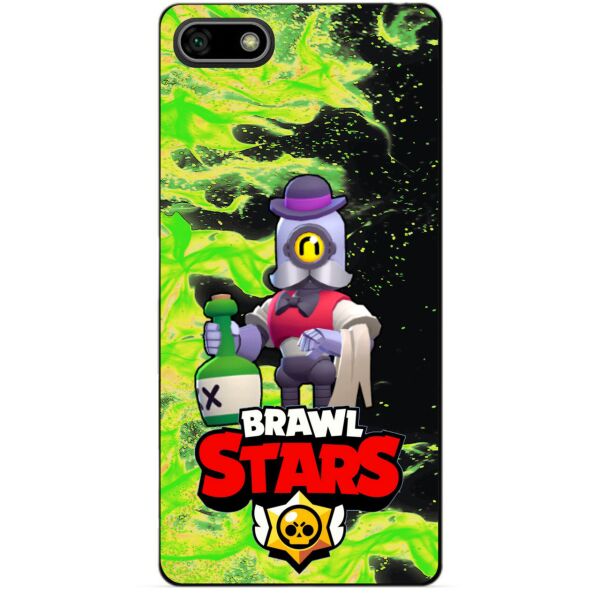 

Силиконовый бампер чехол Candy для Huawei Honor 7s с Героем Brawl Stars Барли