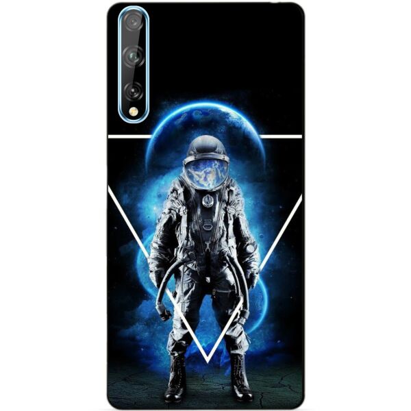 

Силиконовый чехол бампер Candy для Huawei P Smart S с рисунком Астронавт