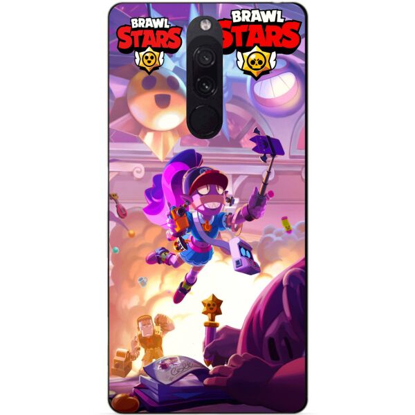 

Силиконовый бампер чехол Candy для Xiaomi Redmi 8 Парк старр Эмз Бравл Старс