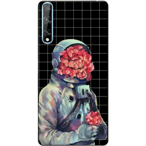 

Силиконовый чехол бампер Candy для Huawei P Smart S с рисунком Букет цветов