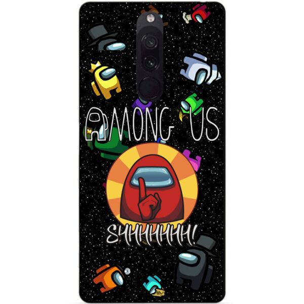 

Силиконовый бампер чехол Candy для Xiaomi Redmi 8 с рисунком Among Us