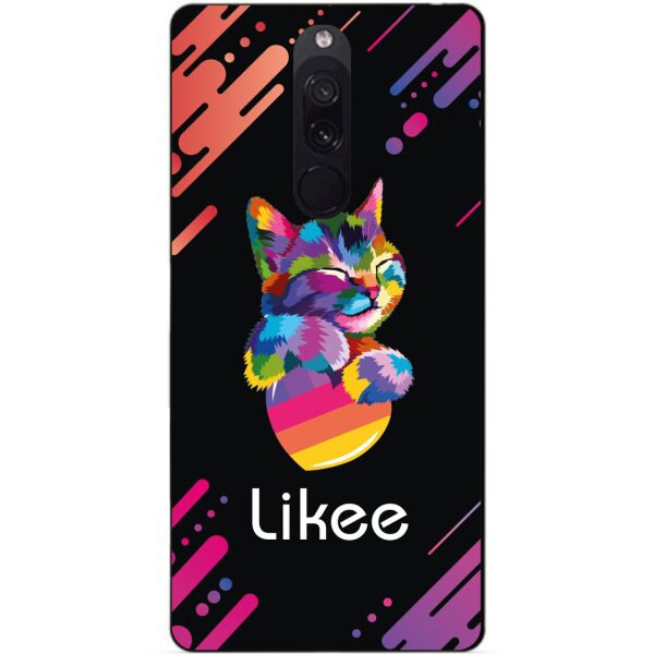 

Силиконовый бампер чехол Candy для Xiaomi Redmi 8 с рисунком Likee