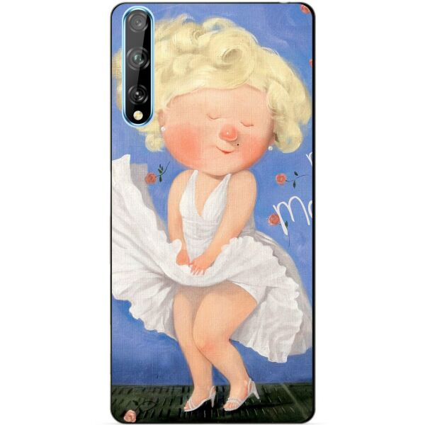 

Силиконовый чехол бампер Candy для Huawei P Smart S с рисунком Гапчинская Монро
