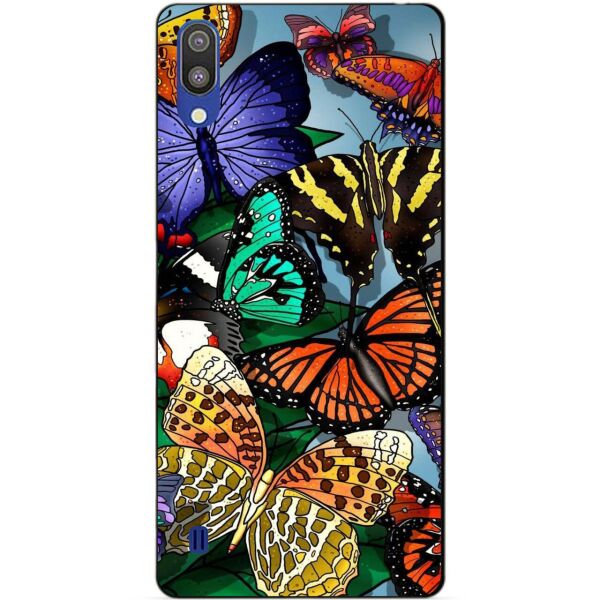 

Чехол силиконовый Candy для Samsung M10 2019 Galaxy M105f с рисунком Бабочки