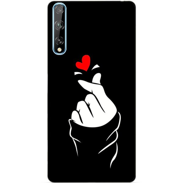 

Силиконовый чехол бампер Candy для Huawei P Smart S с рисунком Знак любви