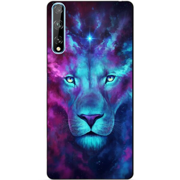 

Силиконовый чехол бампер Candy для Huawei P Smart S с рисунком Космический лев