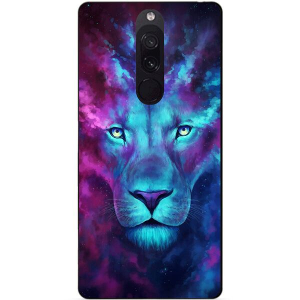

Силиконовый бампер чехол Candy для Xiaomi Redmi 8 с рисунком Космический лев