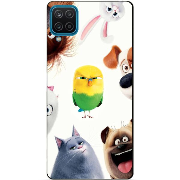 

Силиконовый бампер чехол Candy для Samsung A12 с рисунком Тайная Жизнь Домашних Животных