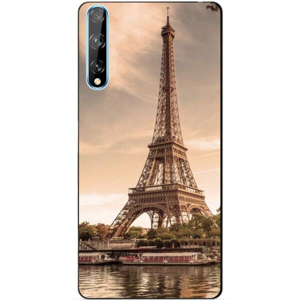 

Силиконовый чехол бампер Candy для Huawei P Smart S с рисунком Париж