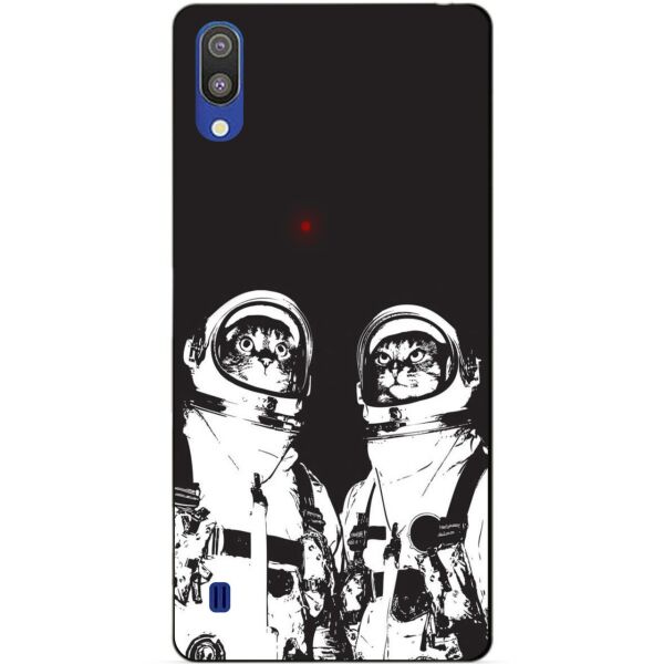 

Чехол силиконовый Candy для Samsung M10 2019 Galaxy M105f с рисунком Коты космонавты
