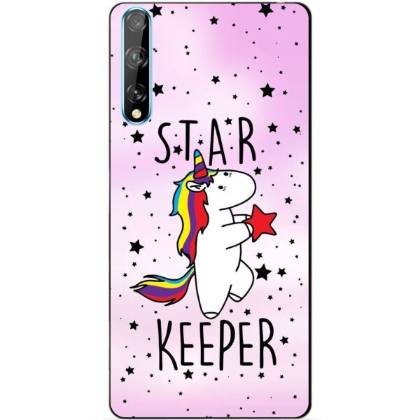 

Силиконовый чехол бампер Candy для Huawei P Smart S с рисунком Пони Единорог