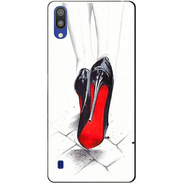 

Чехол силиконовый Candy для Samsung M10 2019 Galaxy M105f с рисунком Лабутены