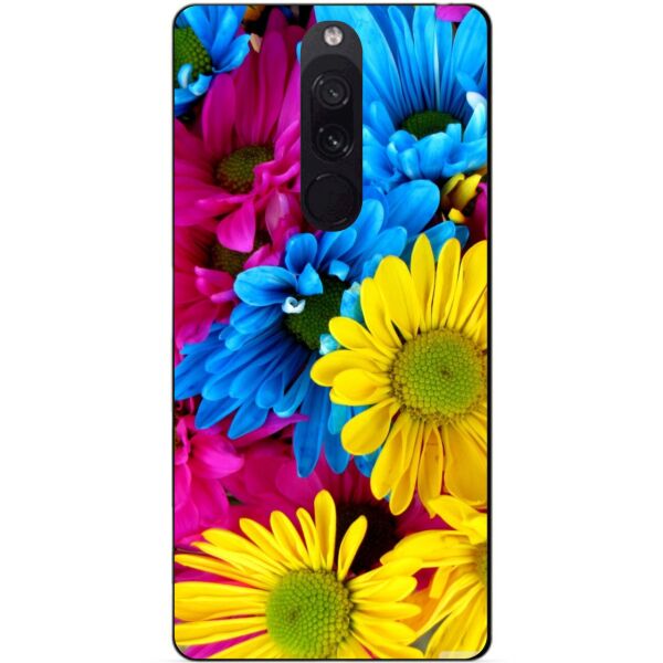 

Силиконовый бампер чехол Candy для Xiaomi Redmi 8 с рисунком Хризантемы
