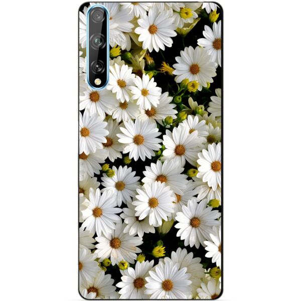 

Силиконовый чехол бампер Candy для Huawei P Smart S с рисунком Ромашки
