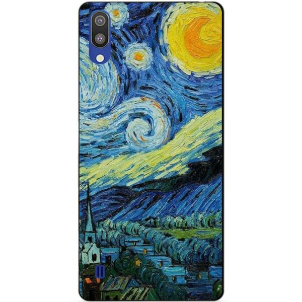 

Чехол силиконовый Candy для Samsung M10 2019 Galaxy M105f с рисунком Лунная ночь