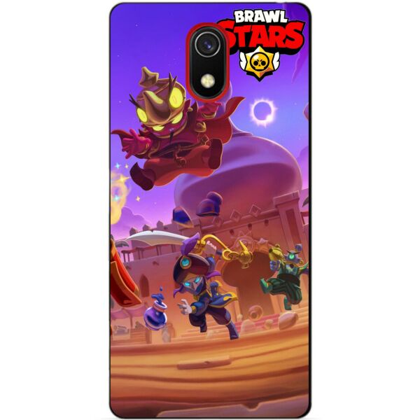 

Силиконовый бампер чехол Candy для Xiaomi Redmi 8a Базар Тары Джин Бравл Старс