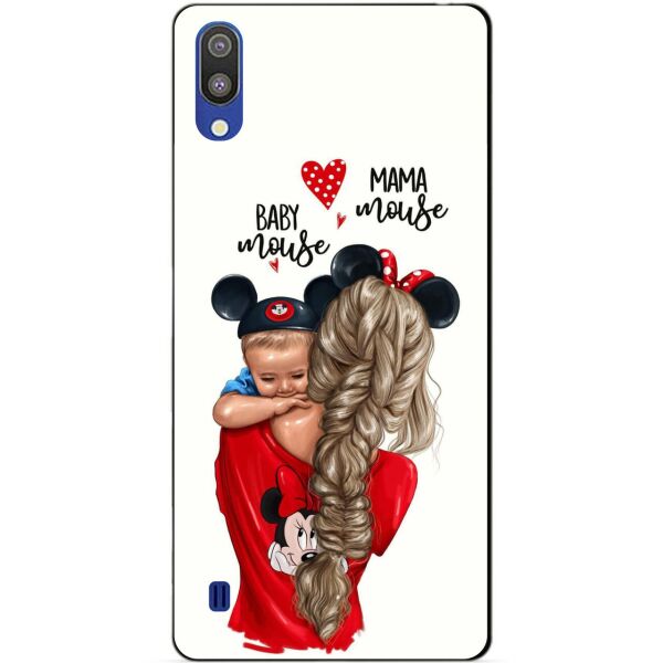 

Чехол силиконовый Candy для Samsung M10 2019 Galaxy M105f с рисунком Мама и малыш