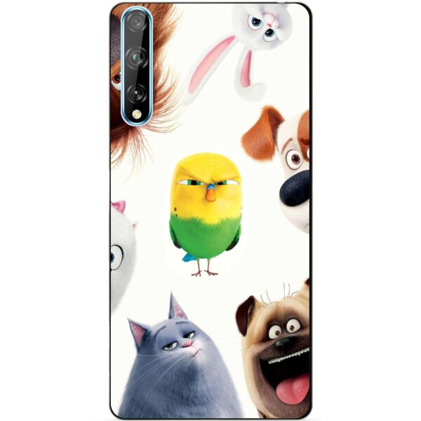 

Силиконовый чехол бампер Candy для Huawei P Smart S с рисунком Тайная жизнь домашних животных