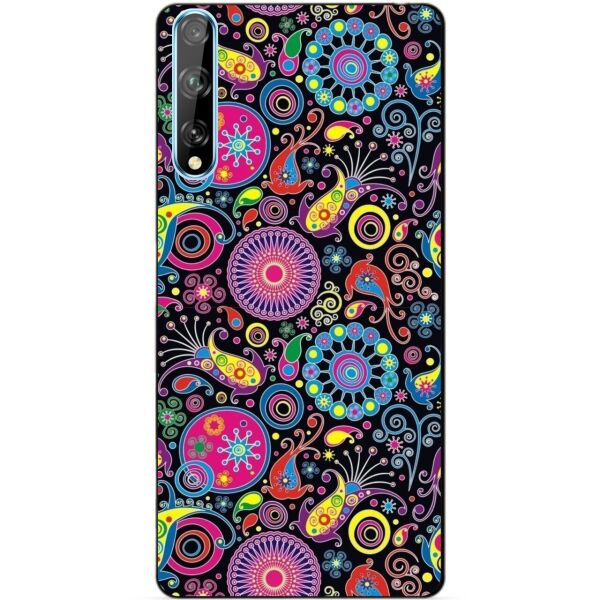 

Силиконовый чехол бампер Candy для Huawei P Smart S с рисунком Узоры