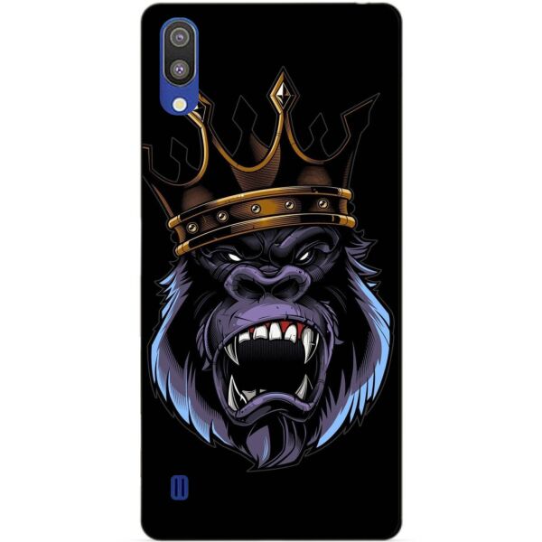 

Чехол силиконовый Candy для Samsung M10 2019 Galaxy M105f с рисунком Обезьяна в короне