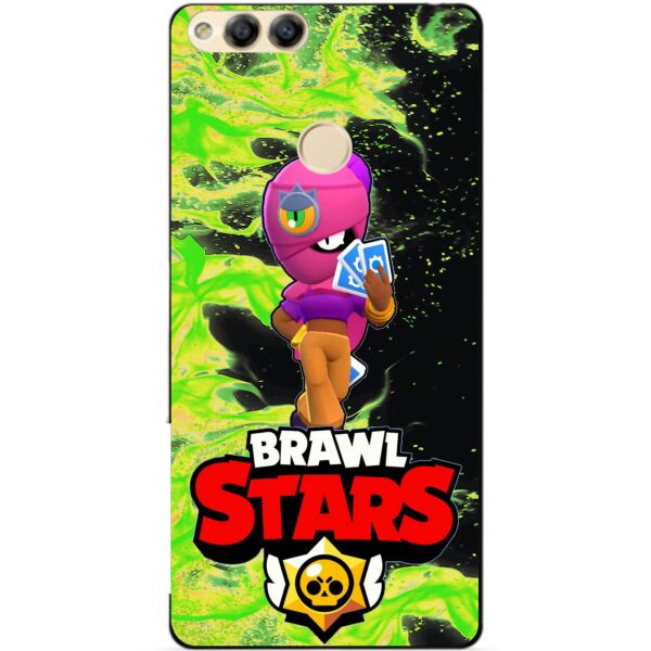 

Силиконовый бампер чехол Candy для Huawei Honor 7x с Героем Brawl Stars Тара