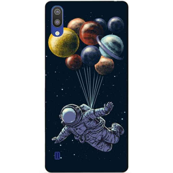 

Чехол силиконовый Candy для Samsung M10 2019 Galaxy M105f с рисунком Планеты