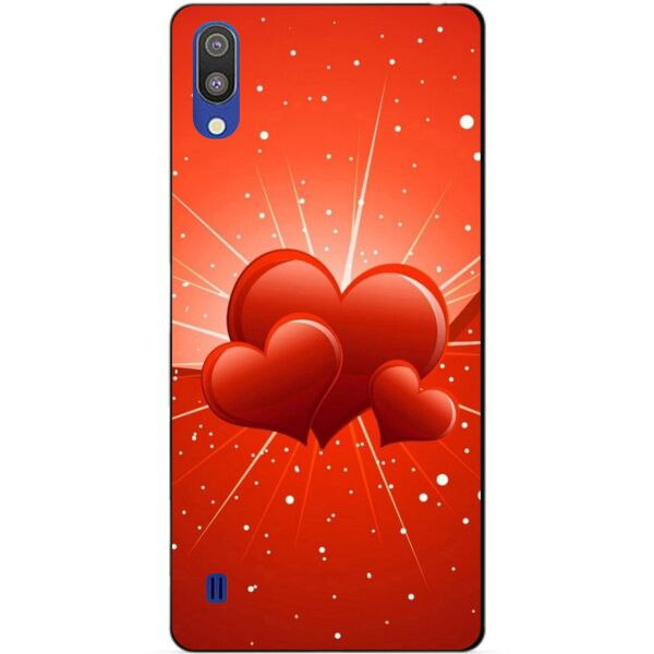 

Чехол силиконовый Candy для Samsung M10 2019 Galaxy M105f с рисунком Сердечки