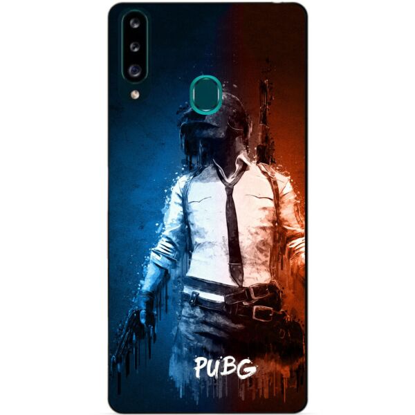 

Силиконовый бампер чехол Candy для Samsung A20s 2019 Galaxy A207f с рисунком PUBG
