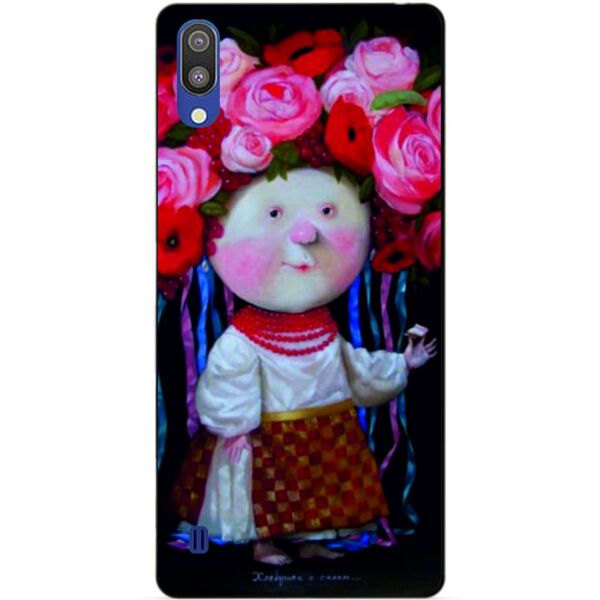 

Чехол силиконовый Candy для Samsung M10 2019 Galaxy M105f с рисунком Украиночка Гапчинская