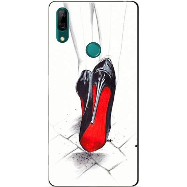 

Силиконовый чехол бампер Candy для Huawei P Smart Z с рисунком Лабутены