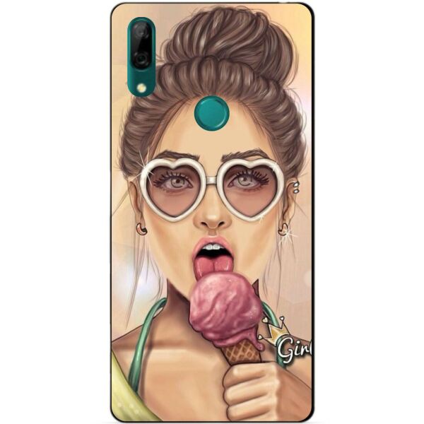 

Силиконовый чехол бампер Candy для Huawei P Smart Z с рисунком Мороженое