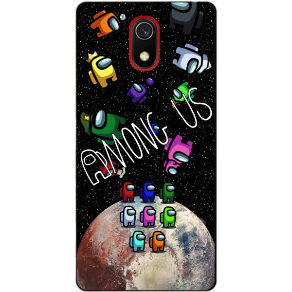 

Силиконовый бампер чехол Candy для Xiaomi Redmi 8a с рисунком Амонг Ас