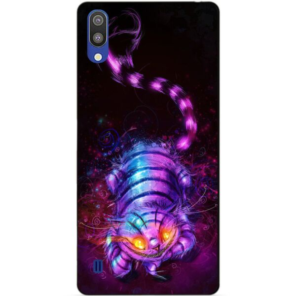 

Чехол силиконовый Candy для Samsung M10 2019 Galaxy M105f с рисунком Чеширский кот
