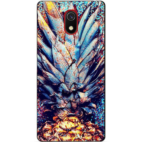 

Силиконовый бампер чехол Candy для Xiaomi Redmi 8a с рисунком Ананас