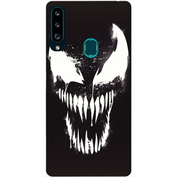 

Силиконовый бампер чехол Candy для Samsung A20s с рисунком Я Веном