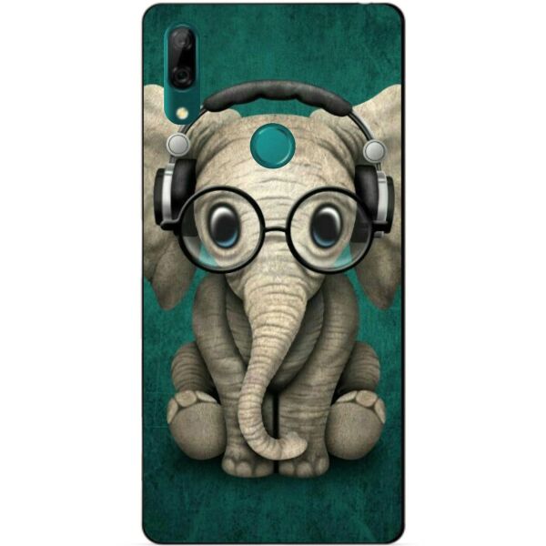 

Силиконовый чехол бампер Candy для Huawei P Smart Z с рисунком Слоник