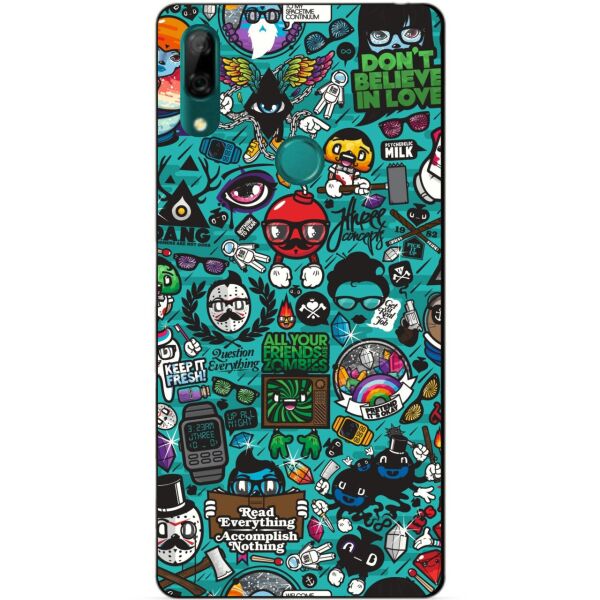 

Силиконовый чехол бампер Candy для Huawei P Smart Z с рисунком Стикеры