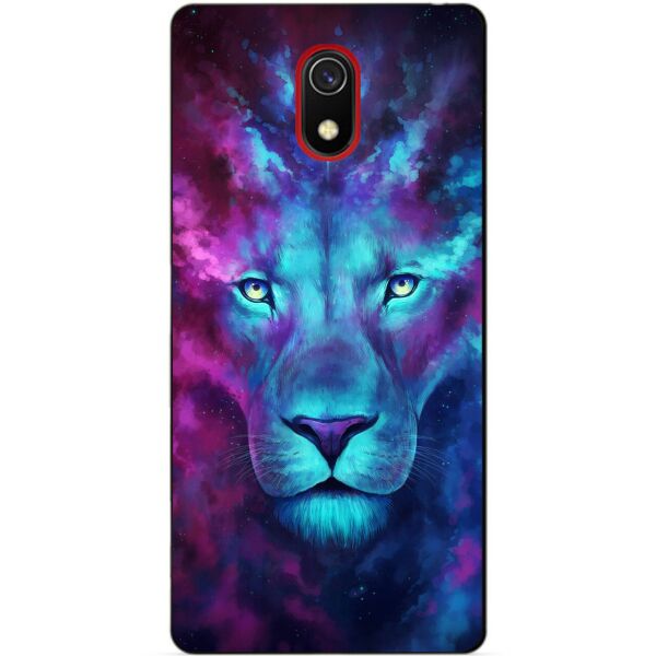 

Силиконовый бампер чехол Candy для Xiaomi Redmi 8a с рисунком Лев