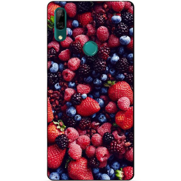 

Силиконовый чехол бампер Candy для Huawei P Smart Z с рисунком Ягоды
