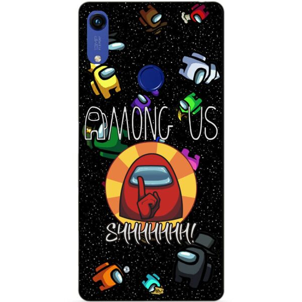 

Силиконовый бампер чехол Candy для Huawei Honor 8a с рисунком Among Us