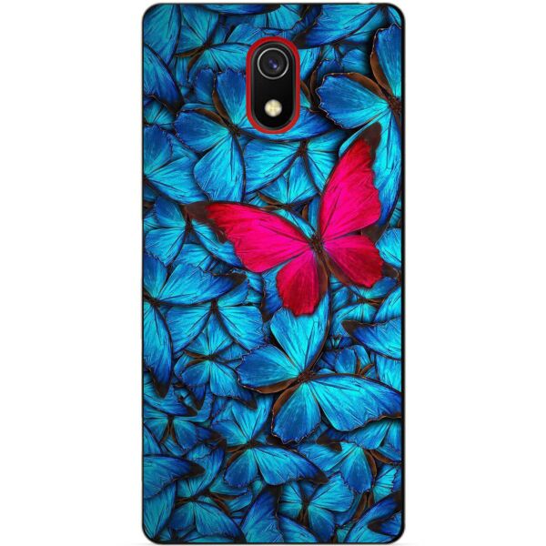 

Силиконовый бампер чехол Candy для Xiaomi Redmi 8a с рисунком Мотыльки