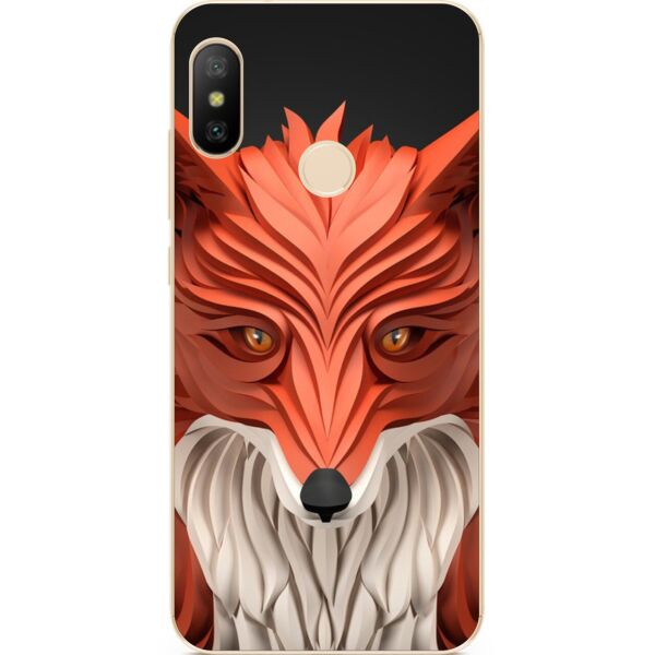 

Силиконовый чехол бампер Candy для Huawei P20 Lite Лис