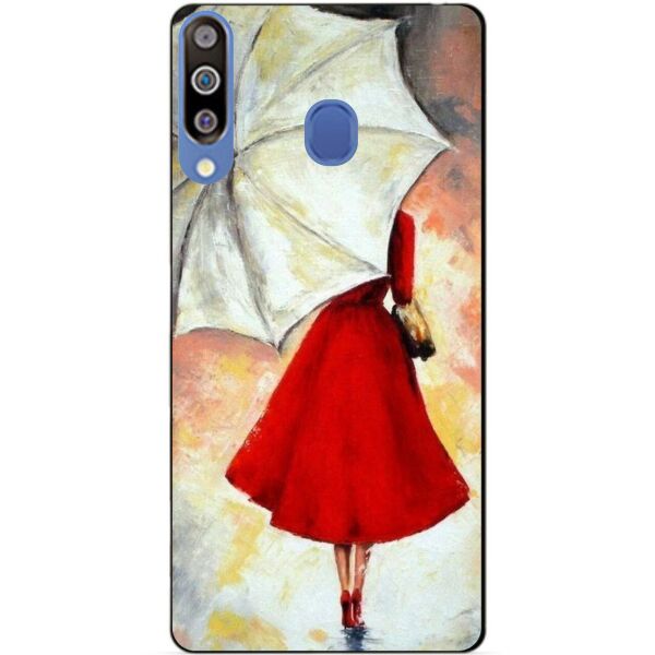

Чехол силиконовый Candy для Samsung M30 2019 Galaxy M305f с рисунком Зонт