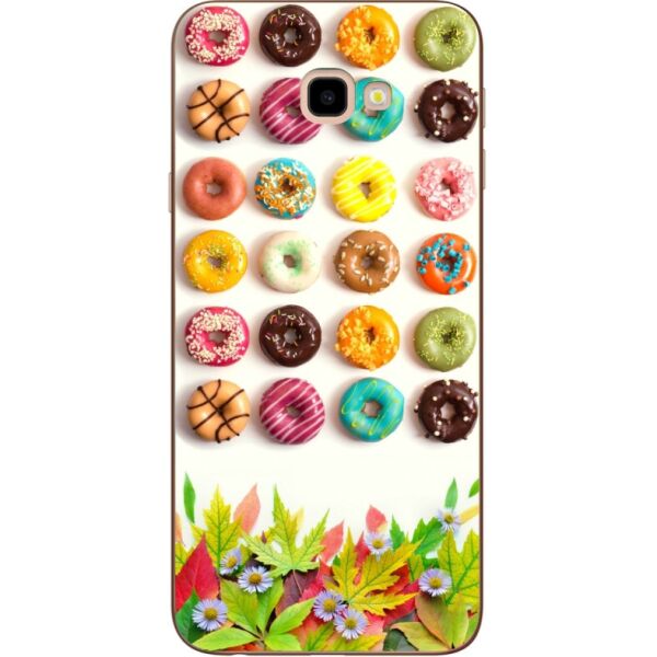 

Чехол силиконовый Candy для Samsung J4 Plus Galaxy J415 с рисунком Донатсы