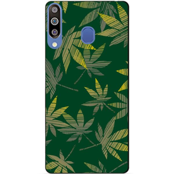 

Чехол силиконовый Candy для Samsung M30 2019 Galaxy M305f с рисунком Канабис