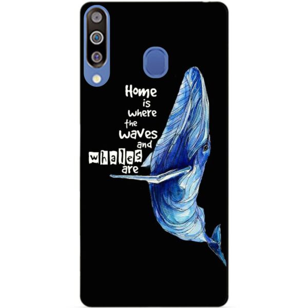 

Чехол силиконовый Candy для Samsung M30 2019 Galaxy M305f с рисунком Кит