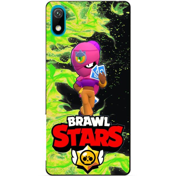 

Силиконовый бампер чехол Candy для Huawei Honor 8s с Героем Brawl Stars Тара