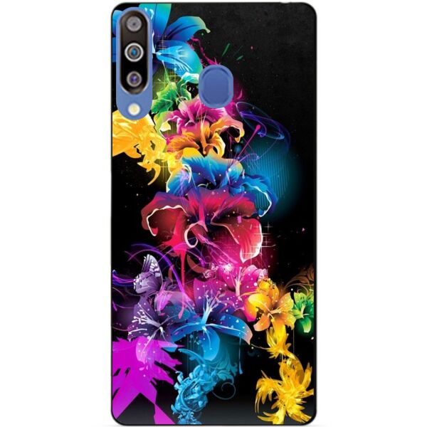 

Чехол силиконовый Candy для Samsung M30 2019 Galaxy M305f с рисунком Лилии
